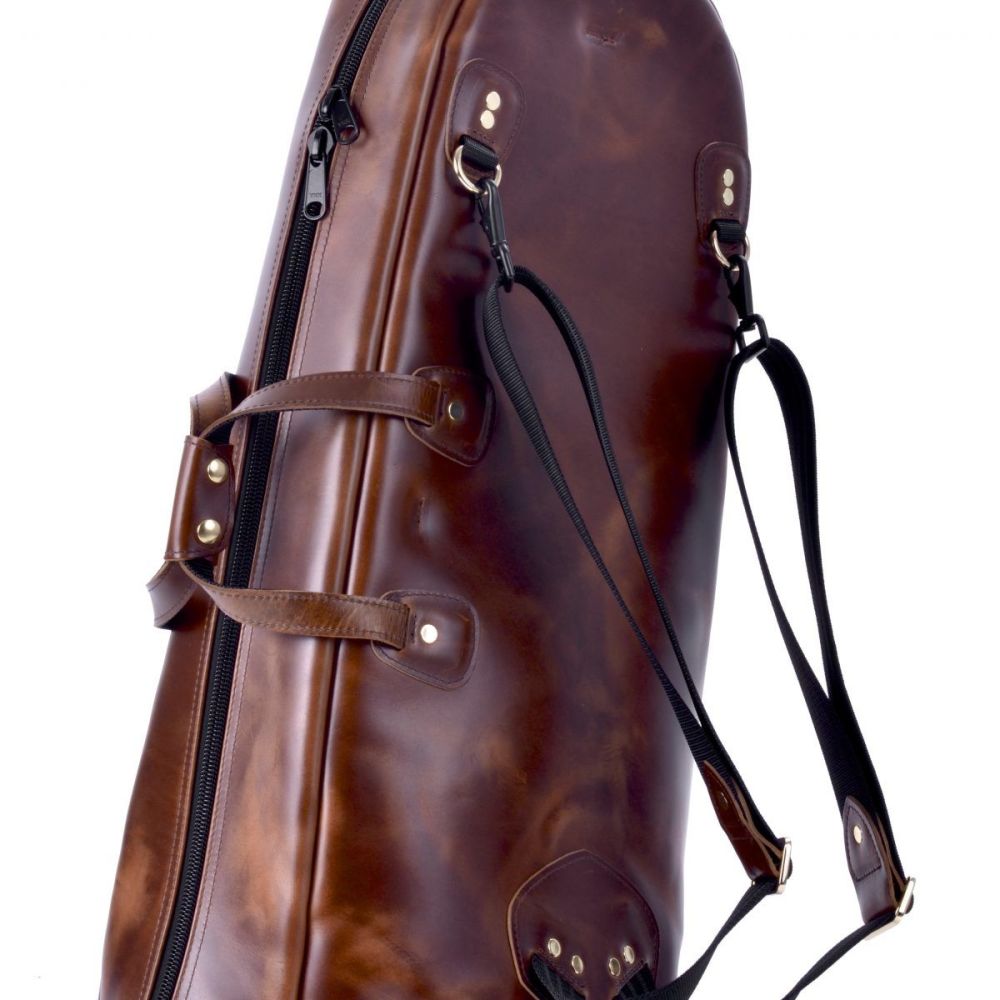 Cronkhite Euphonium Case - Canyon Sunrise Leather