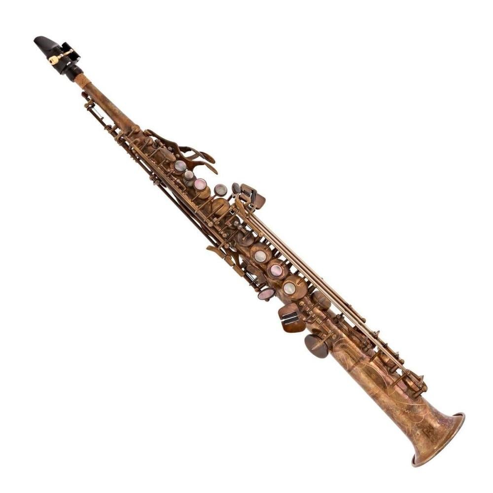Conn-Selmer Premiere Bb Soprano Saxophone - Raw Brass
