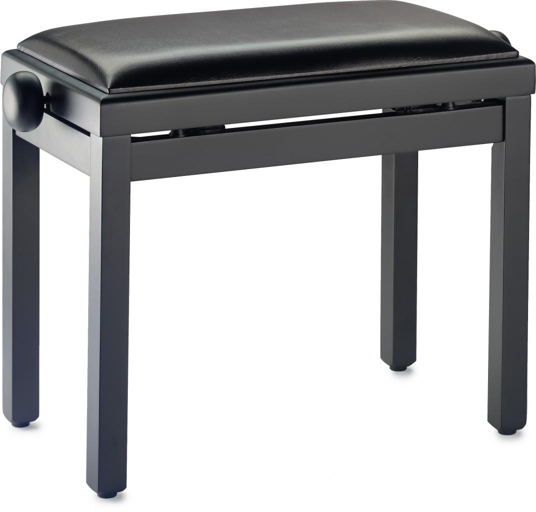 Stagg Piano bench with black vinyl fireproof top