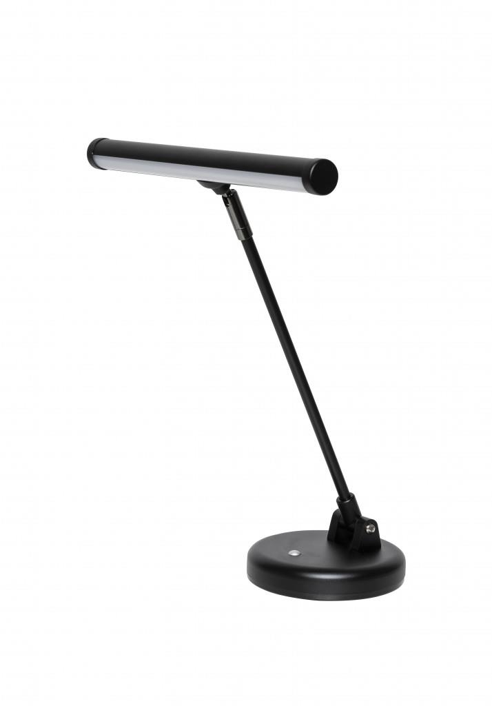 Stagg Black battery-powered or mains-operated LED piano or desk lamp