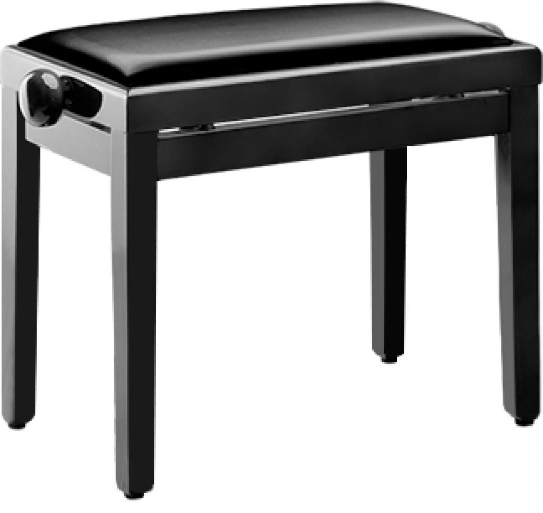 Stagg Piano bench with black vinyl top