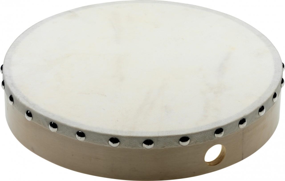 Stagg 10" pre-tuned wooden hand drum with rivetted skin