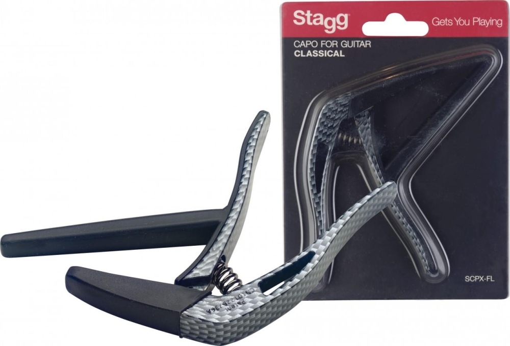 Stagg Flat trigger capo for classical guitar