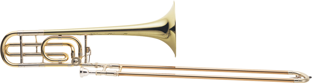 Conn 88HY Bb & F Yellow Brass Bell Trombone Closed Wrap