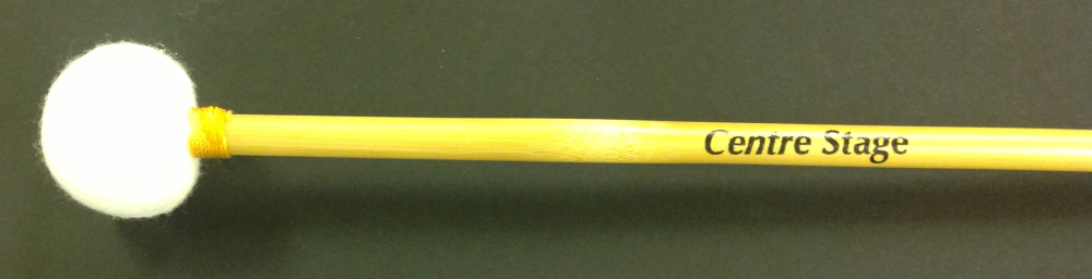 Centre Stage Timpani - Bamboo Mallets - Soft-Large - Yellow Band