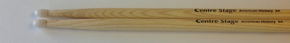 Centre Stage Hickory Drumstick 5A Nylon Tip