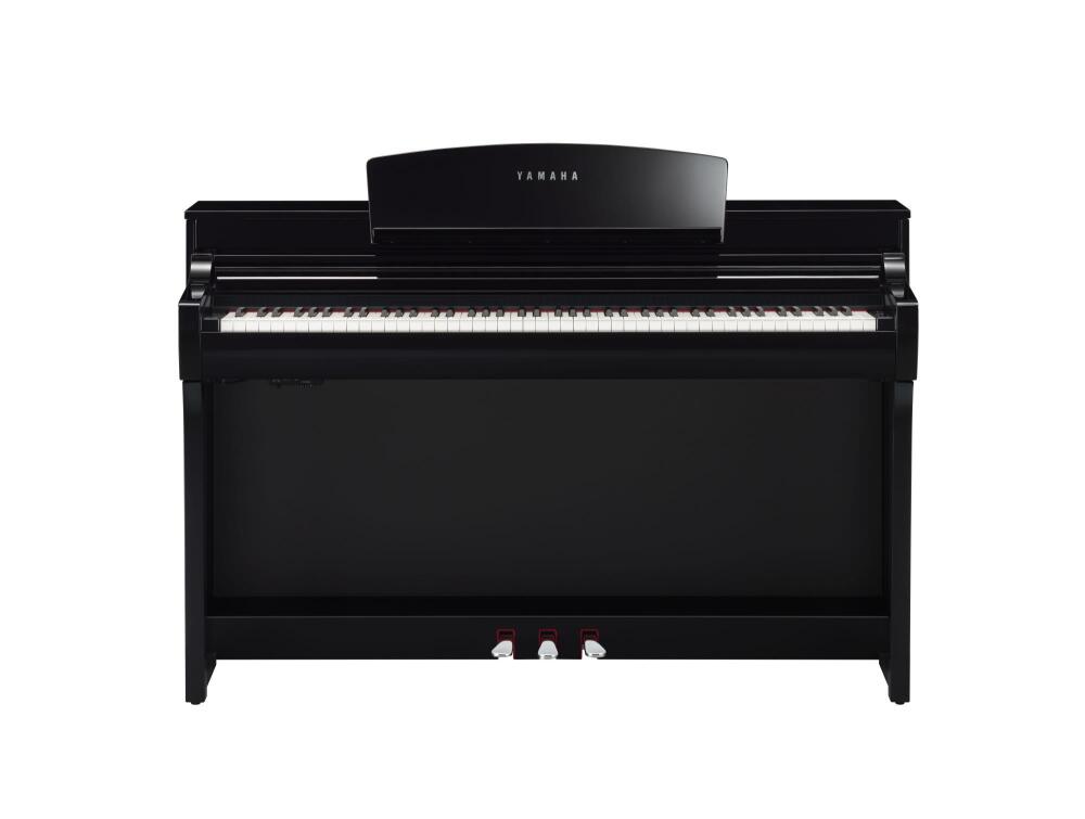 Yamaha CSP-255 Clavinova Smart Digital Piano in Polished Ebony