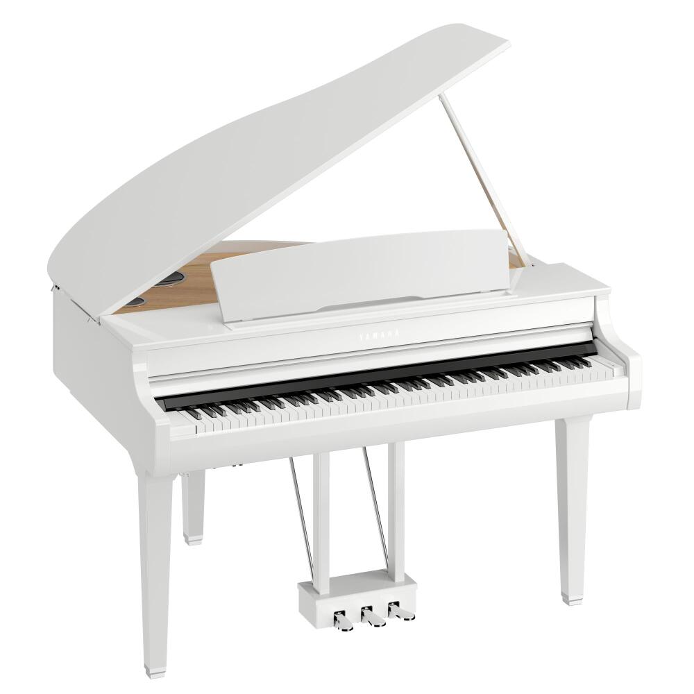 Yamaha CSP-295GP Clavinova Smart Digital Grand Piano in Polished White