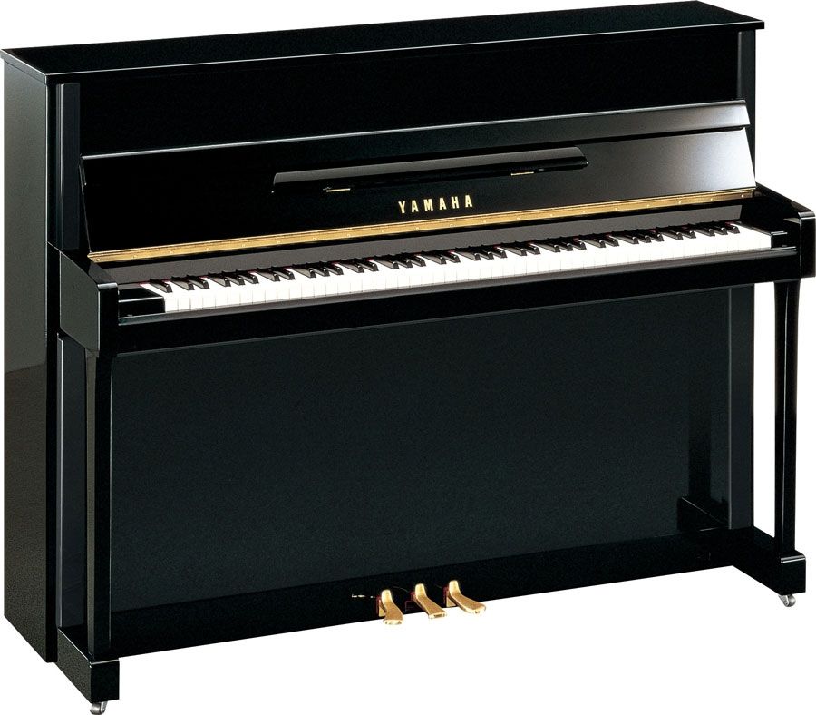 Yamaha Upright Silent Piano B2 - Polished Ebony