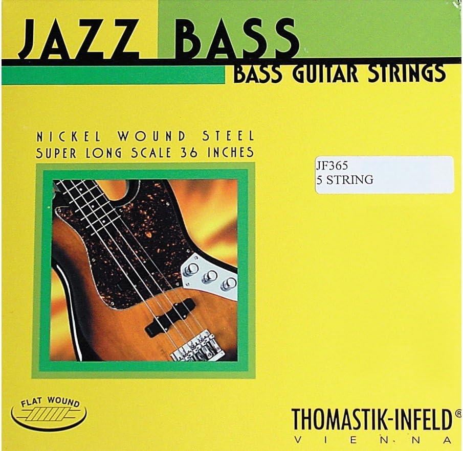 Thomastik Jazz Bass SET Flatwound (Xlong scale 36,) 5 String 43-136