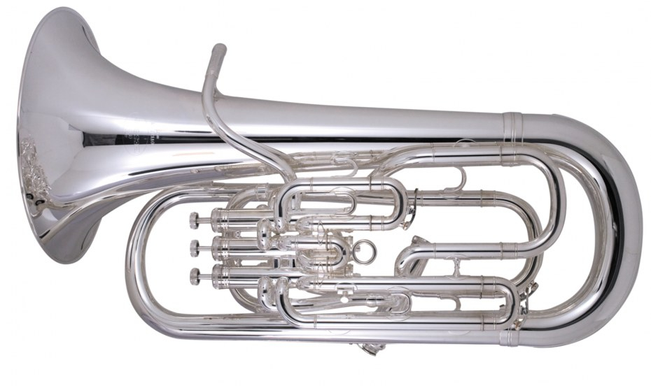 Besson Sovereign Euphonium with Trigger - Silver Plate