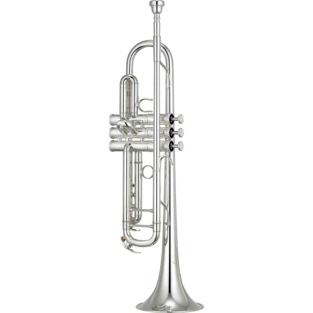 Yamaha Bb Custom Trumpet in Silver Plate, Large Bore