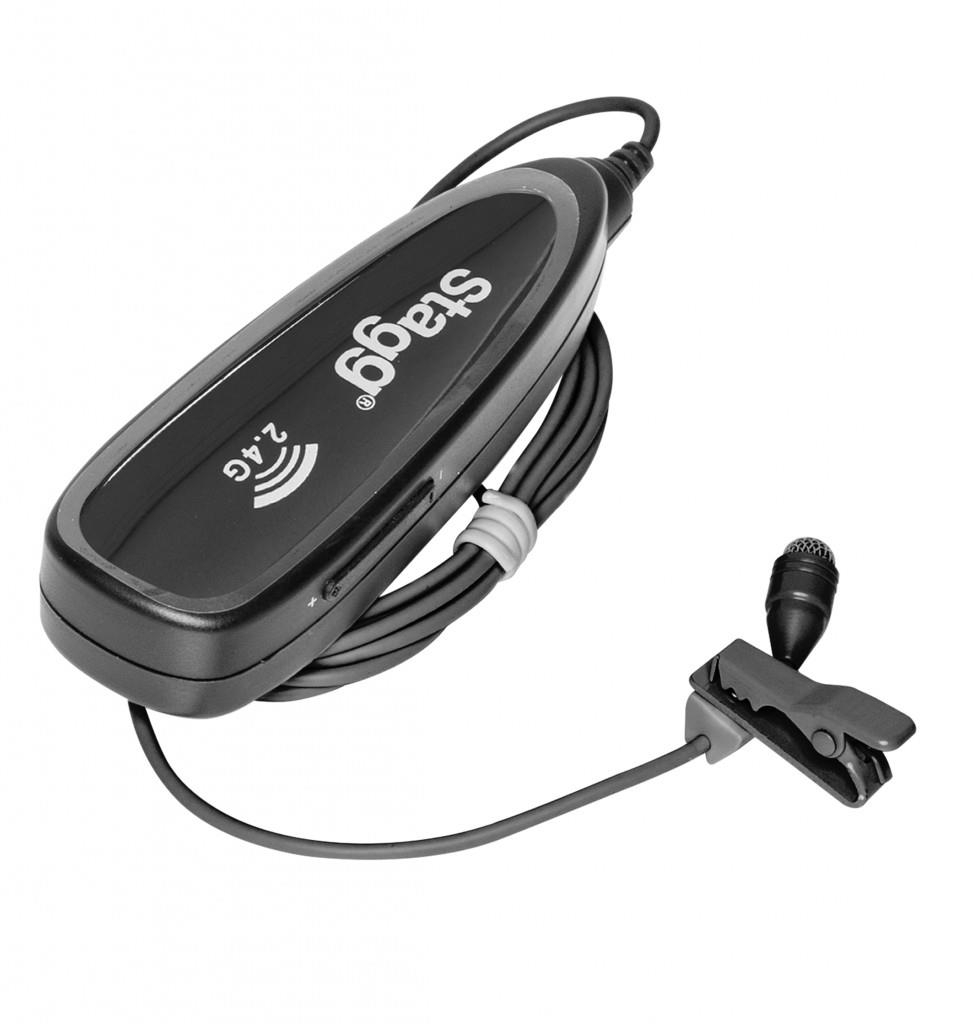 Stagg Wireless lavalier microphone set (with transmitter and receiver)
