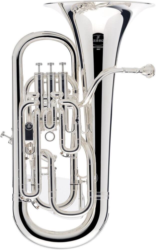 Besson Sovereign Euphonium with Trigger - Silver Plate