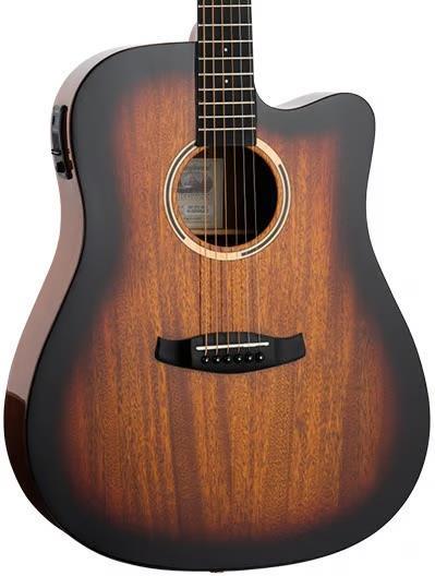 Tanglewood Discover Dreadnought - EQ Sunburst Gloss