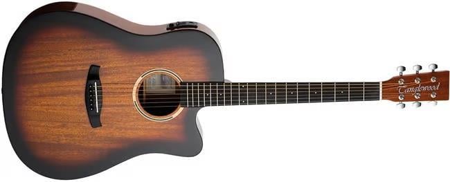 Tanglewood Discover Dreadnought - EQ Sunburst Gloss