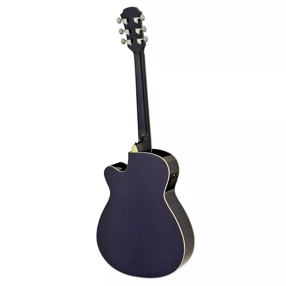 Aria Acoustic Guitar C/E Blue Shade