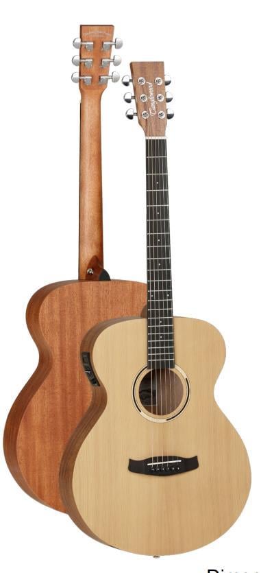 Tanglewood Roadster Folk Size Cedar Top MAH Back & Sides, Open Pore