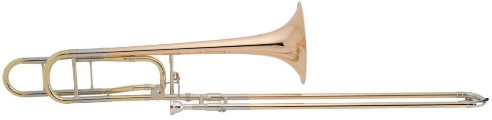 Conn 88HO CG Conn Bb&F Rose Brass Bell O/wrap Trombone