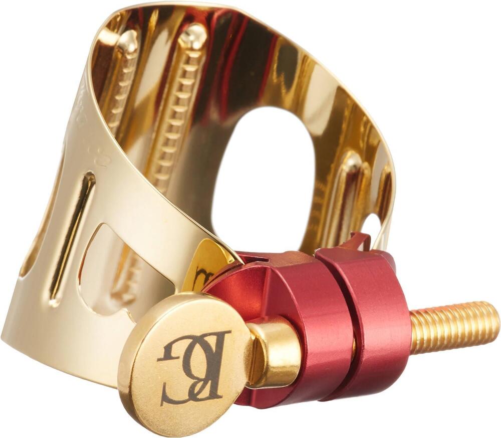 Bg Alto Sax And Bb Clarinet Ligature Duo Metal - Gold Plated