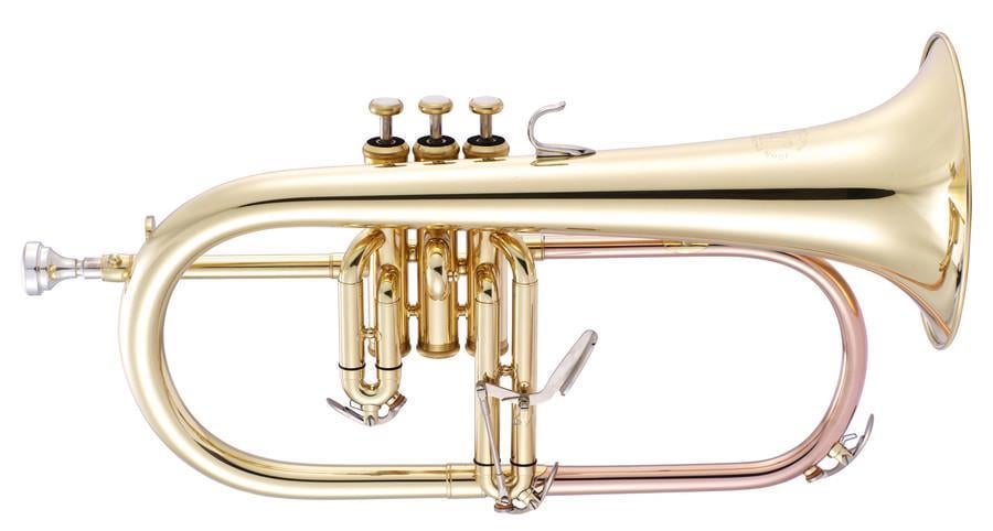 John Packer Flugel Horn Rose Brass Finish