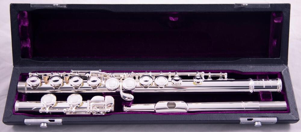 Trevor James 10x Flute Outfit - CS 925 Silver Lip Plate and Riser