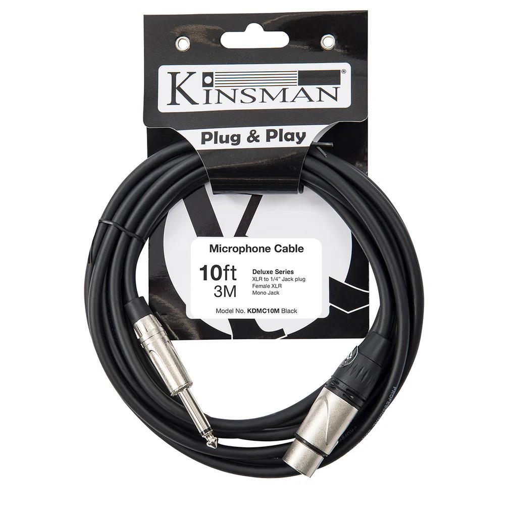 Kinsman Deluxe Mono Microphone Cable - 10FT