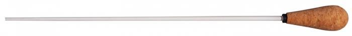 Montford Baton 12"" White Lacquer Cork Pear