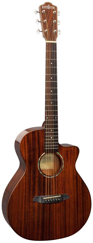 Rathbone No.1 Mahogany Cutaway inc Gig Bag