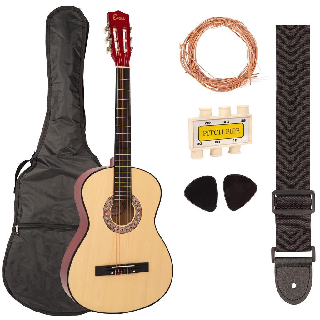 Encore 4/4 Classic Guitar Outfit