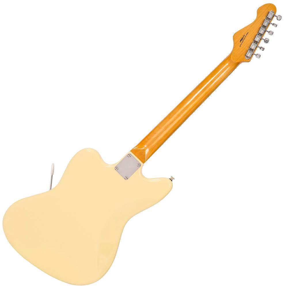 Vintage V65 Electric Guitar With Vibrato - Vintage White