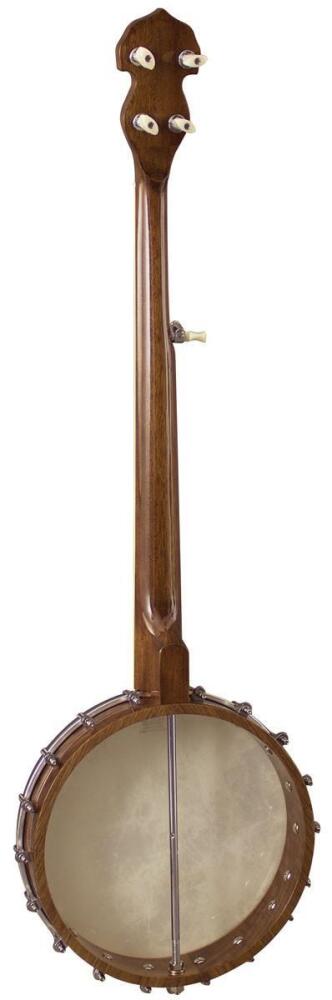 Barnes & Mullins "Albert" Open Backed Banjo Walnut MOP