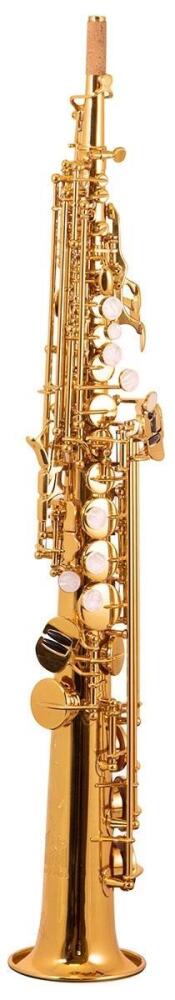 Trevor James 'The Horn' Soprano Sax Outfit 2 Piece - Gold Lacquer