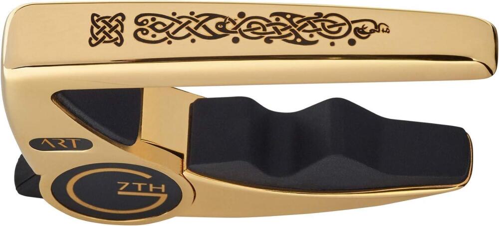 G7th Capo Performance 3 Acoustic / Electric Guitar - Gold