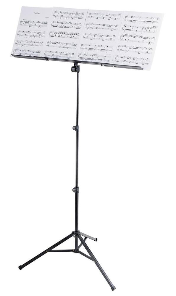 K&M ""Robby Plus"" Music Stand Black