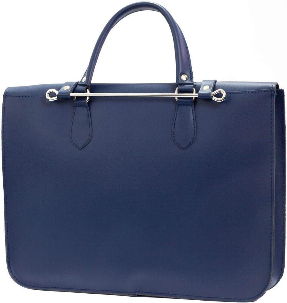 Montford Leather Music Case - Navy