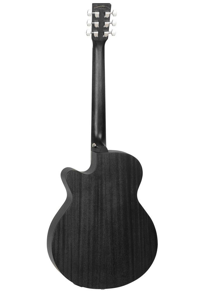 Tanglewood Superfolk Cutaway Guitar EQ - Smokestack Black Satin EQ