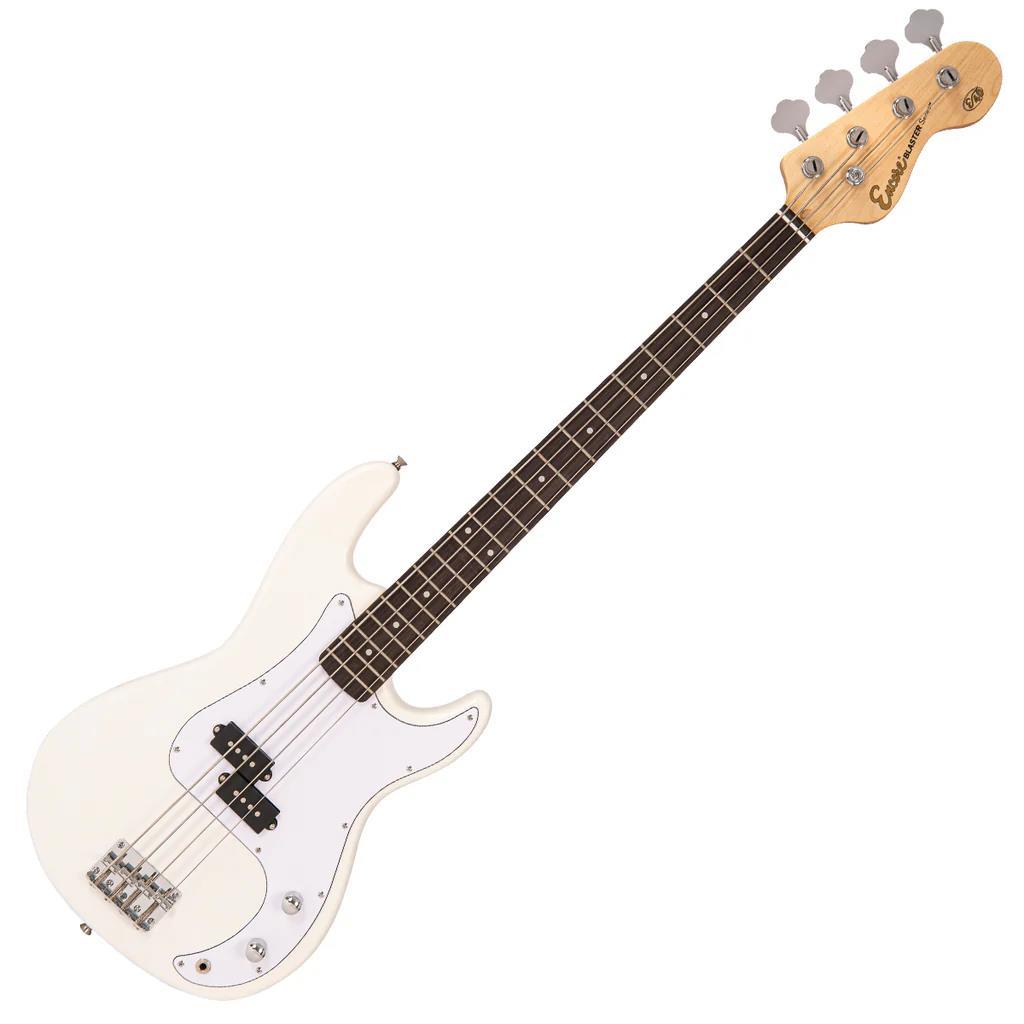 Encore E40 Blaster Bass Guitar Outfit - Vintage White