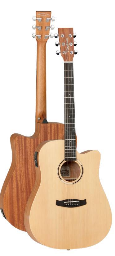 Tanglewood Roadster Dreadnought Cedar Top Mahogany Back & Sides
