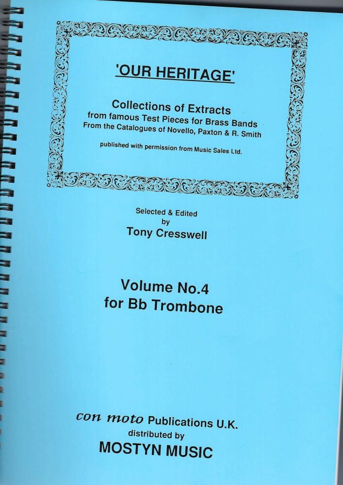 Our Heritage Volume 4 Trombone - Tony Cresswell