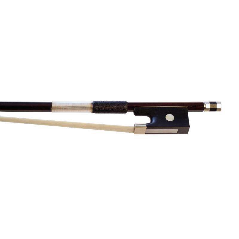 Stentor Violin Bow Ebony Half Mounted , Octagonal 3/4