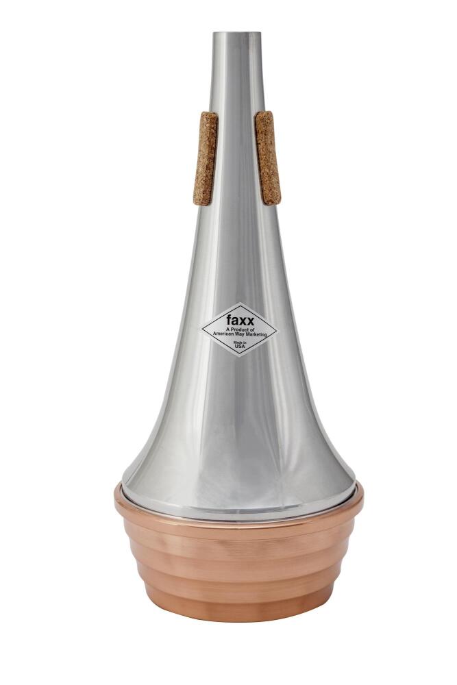 Faxx TTrombone Straight Mute - Aluminium/Copper Bottom
