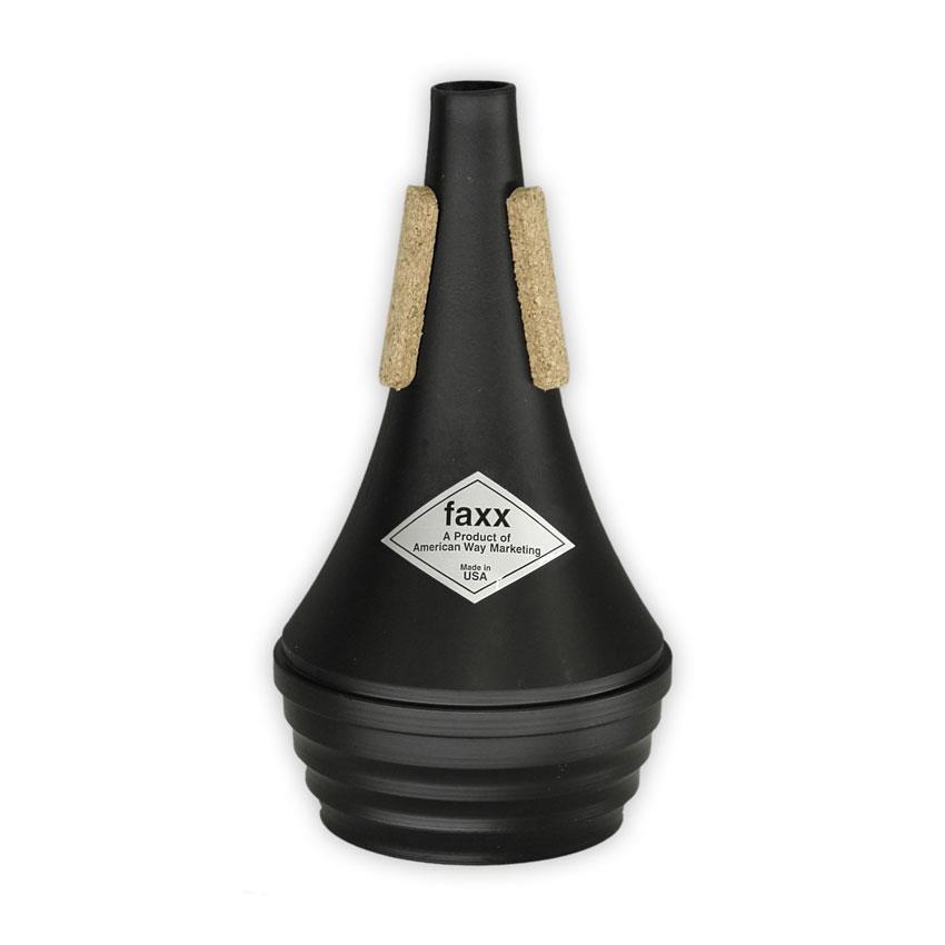 Faxx Trumpet Straight Mute - Black Plastic