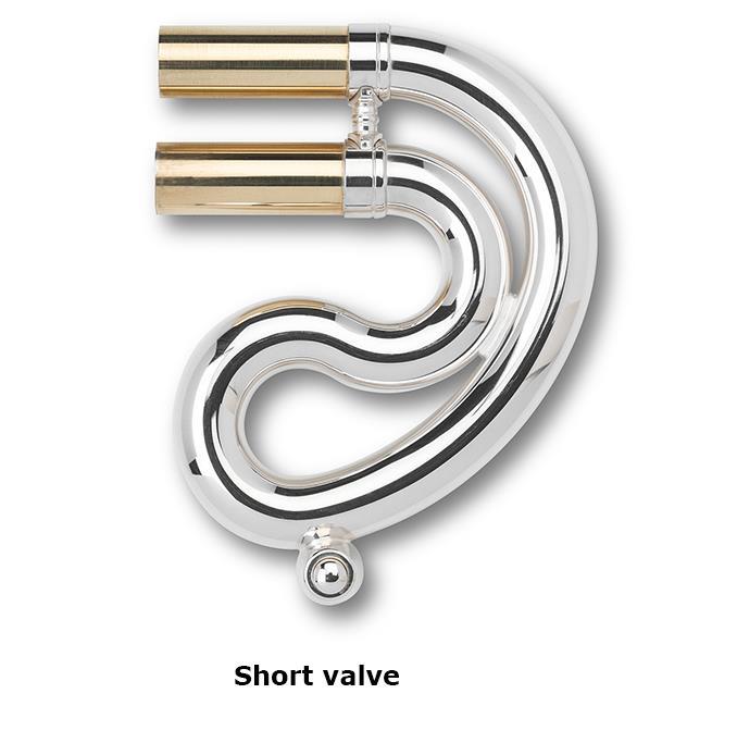 Stomvi Bb Titan Copper Bell 4-valve Flugel Horn Silver Plated