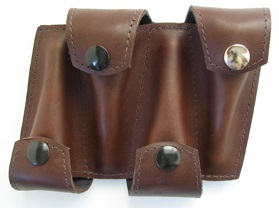 Torpedo Bags Quad Mouthpiece Holster (Brown)