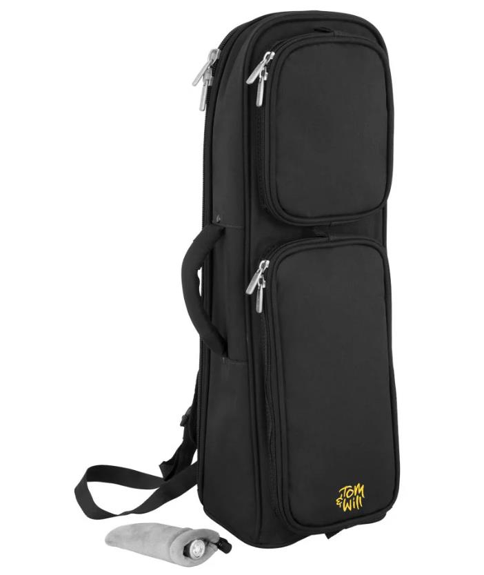 Tom & Will Trumpet Gig Bag - Black with Grey Interior