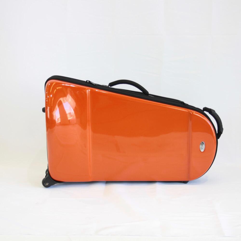 Bags Fusion Baritone Horn Case EV3 - Metallic Orange with wheels