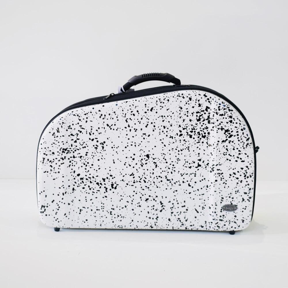 Bags Fusion Tenor Horn Case EV3 - White with Black Spots