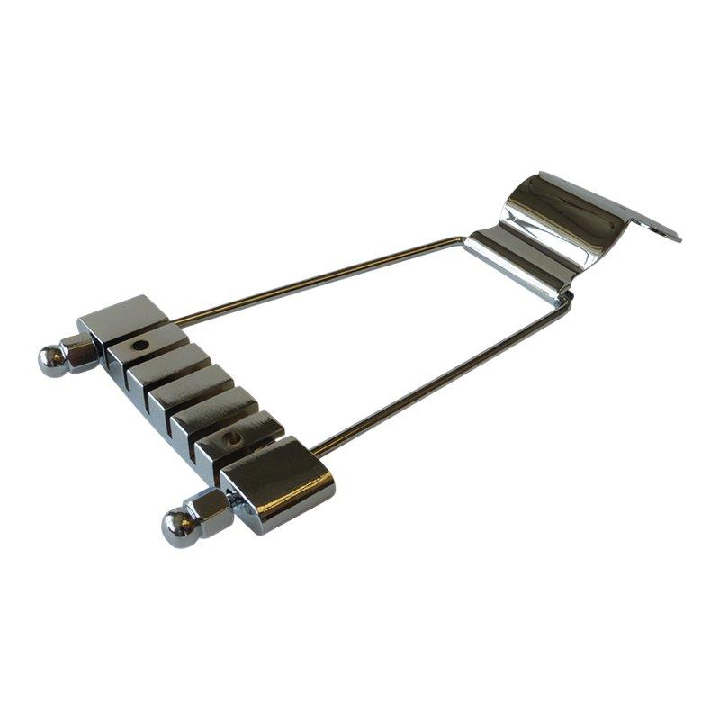 Acoustic Guitar Tailpiece Chrome Plated