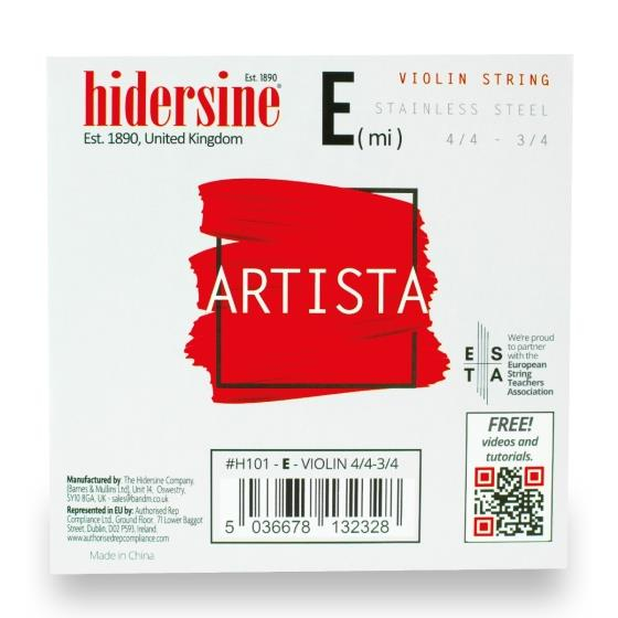 Hidersine Violin E Steel